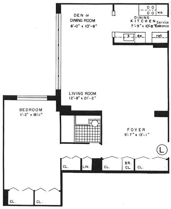Floor Plan L The Whitehall